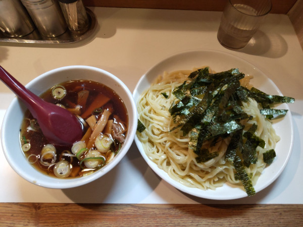 「ざるらぁめん大盛」@らぁめん ほりうち 新橋店の写真