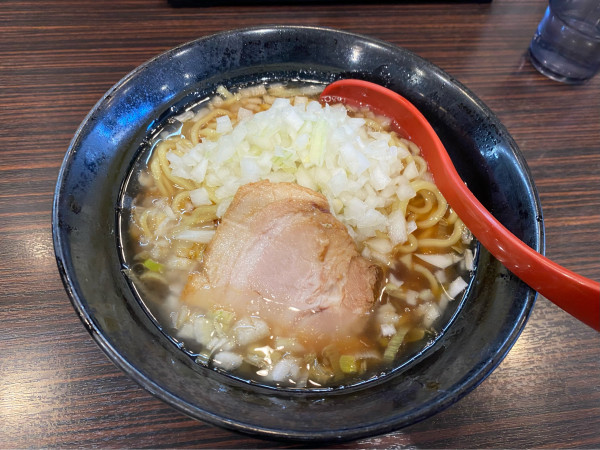 「竹岡式ラーメン（大）950円」@松壱家 港南中央店の写真