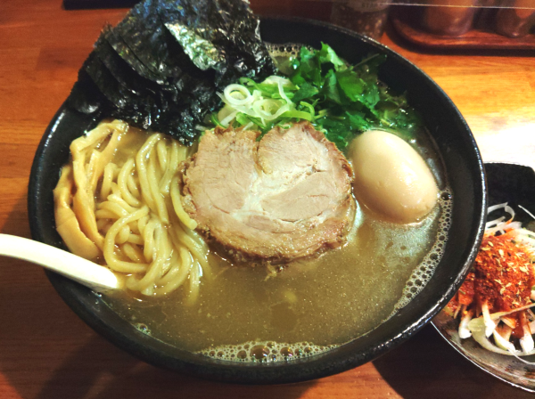 「塩煮干しそば　￥900」@麺屋 鶏口の写真