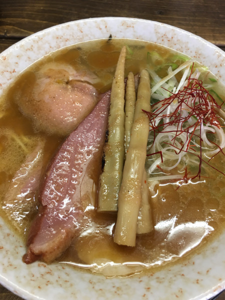 「蟹塩そば（730円）」@麺屋 裕の写真