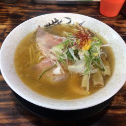 蟹塩そば（750円）