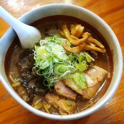 焼き醤油らーめん　メンマ＋