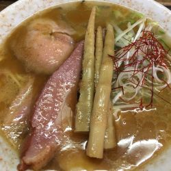 蟹塩そば（730円）