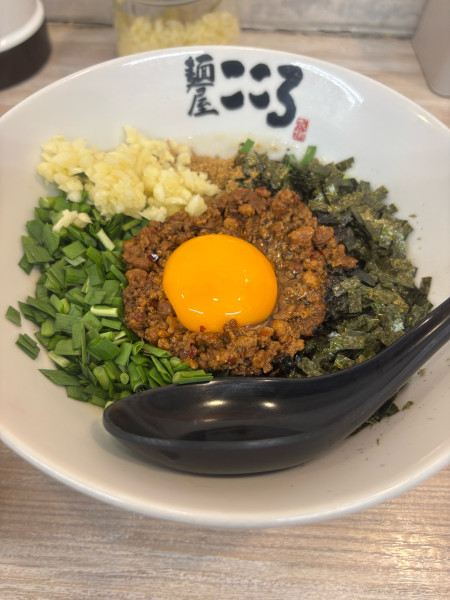 「台湾まぜそば」@麺屋 こころ 八丁堀店の写真