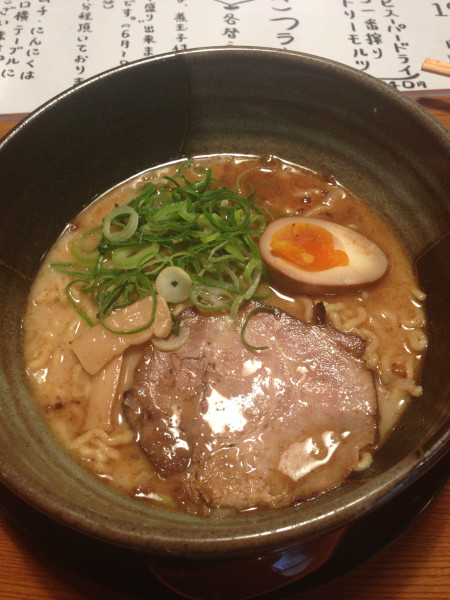 「おさかなトンコツ」@和風中華そば 麺道士の写真