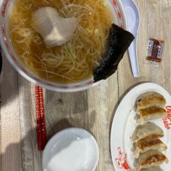 中華そば餃子セット
