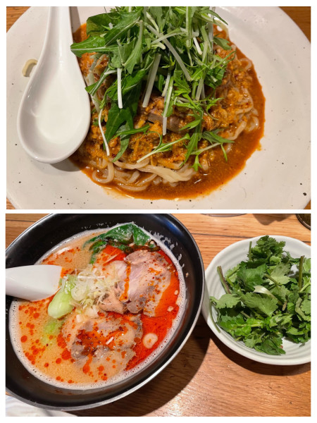 「担々麺880冷やし担々麺880パクチー180」@Renge no Gotokuの写真