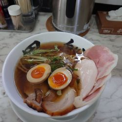 特製秋刀魚だしラーメン(醤油)