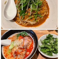 担々麺880冷やし担々麺880パクチー180