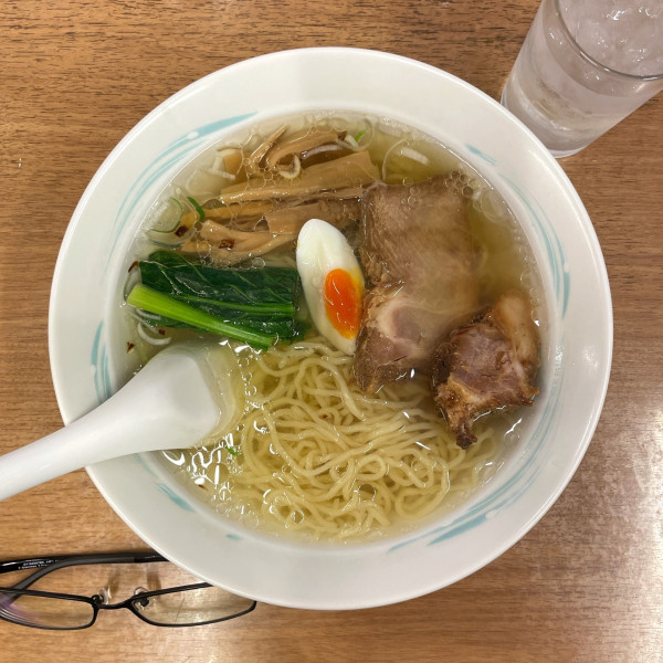 「支那そば」@武田流 古式カレーライス 支那そば インディアン 本店の写真