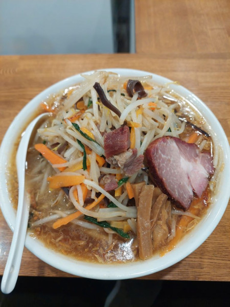 「あげネギラーメン＋半チャン」@のスたの写真