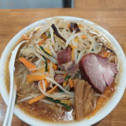 あげネギラーメン＋半チャン