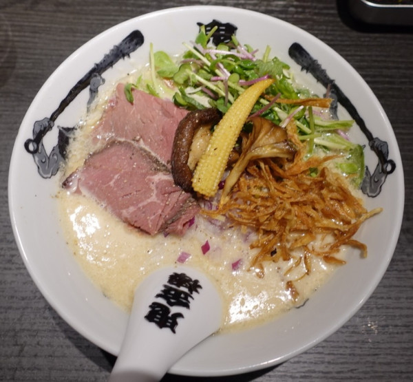 「牛骨らー麺（1,380円）」@鬼金棒 Labの写真