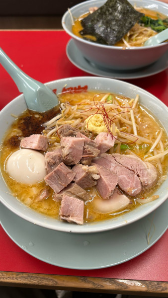 「G系特製もやし味噌ラーメン」@ラーメン山岡家 テクノポリスセンター店の写真