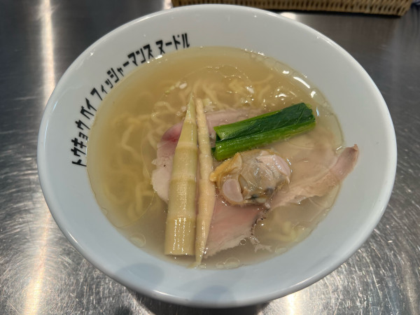 「潮らぁ麺 (1,000円)」@Tokyo Bay Fisherman's noodleの写真