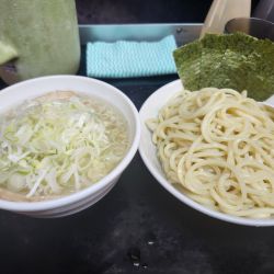 特製紅塩つけ麺（中盛、鬼脂）
