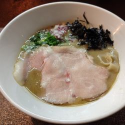 （限定4）アジ アジ（濃厚）塩味1400円 太麺変更50円