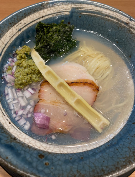 「【限定】牡蠣潮らぁ麺　１２５０円」@横浜淡麗らぁ麺 川上の写真