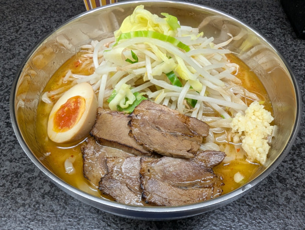 「辛味噌らーめん」@らーめん 汁なし 兄貴んちの写真