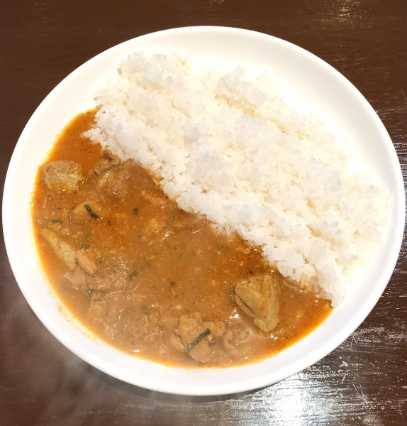「セットのチキンカレー 600円」@ネワ屋の写真