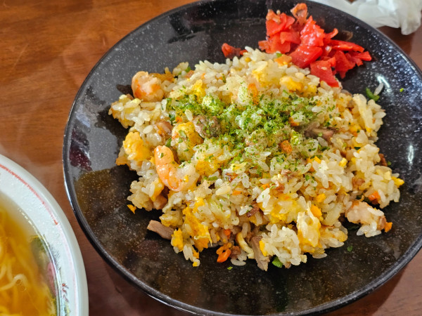 「チャーハン　650円（スープ付だと700円）」@高増食堂の写真