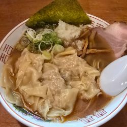 自家製ワンタン中華蕎麦（塩）1100円