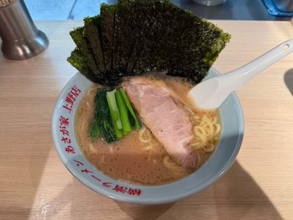 「ラーメン」@横濱ラーメン あさが家 上野店の写真