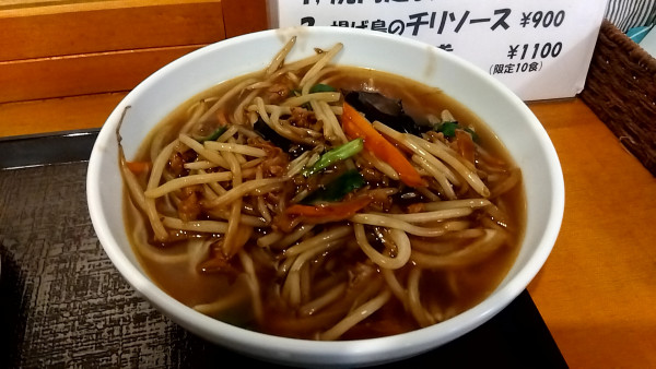 「サンマーメン（半炒飯　ランチセット　１，０００円）」@玲瓏の写真