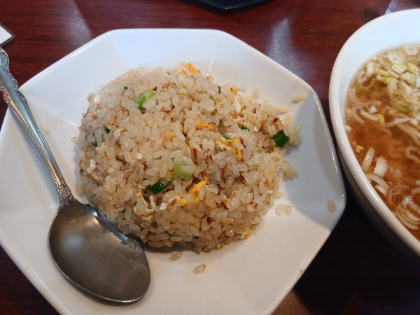 「チャーハン・ラーメンセット 1100円」@中華 国振の写真