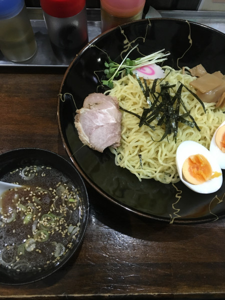 「つけ麺(800円)」@らーめん ○信の写真