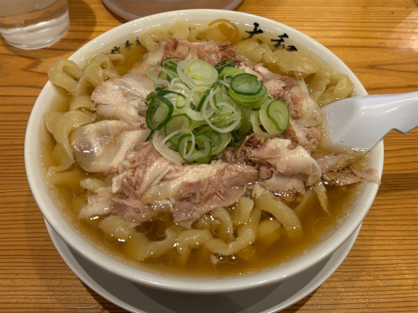 「限定　極太手揉み肉麺」@佐野青竹手打ちラーメン 大和の写真