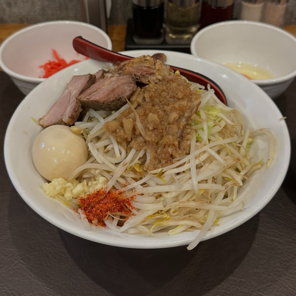 「汁なし二郎」@麺処 青野の写真