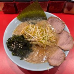 ネギラーメン＋チャーシュー1枚（サービス）