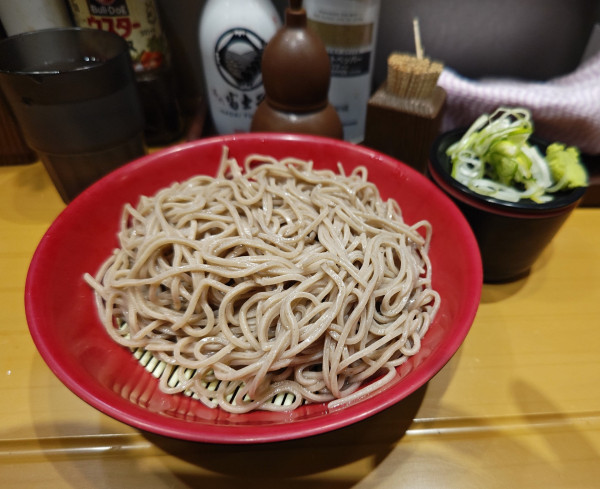 「もりそば（ハンバーグカレーセット）【期間限定】」@名代 富士そば 秋葉原店の写真