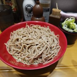 もりそば（ハンバーグカレーセット）【期間限定】