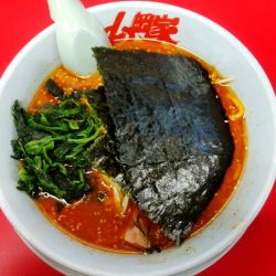 辛味噌ネギラーメン　ほうれん草＋