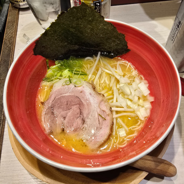 「謎ラーメン（鶏白湯塩）」@柳麺 呉田-goden-の写真