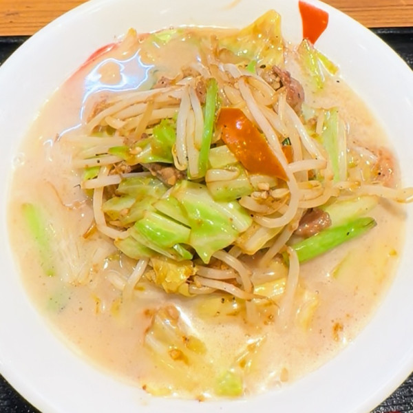 「濃厚タンメン 880円＋半チャーハン330円」@濃厚タンメン マルテンの写真