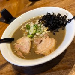 濃厚煮干そば＋混ぜ玉