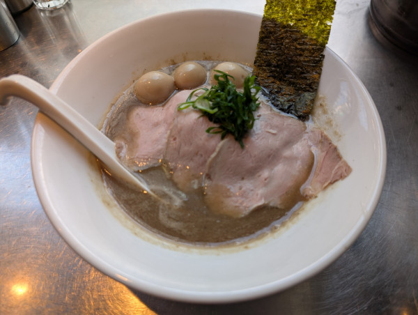 「濃厚煮干」@さんじの写真