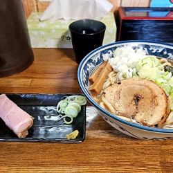 濃厚中華そば 麺増し×2 チャーシュー🥩🥩追加