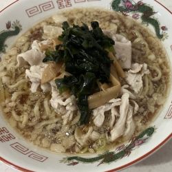 【限定】背油肉中華　１４００円