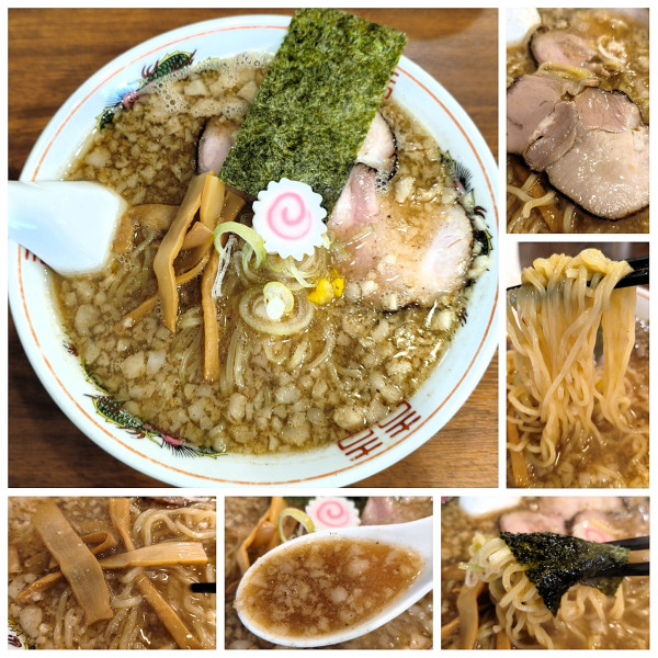 「濃厚煮干中華そば(2月限定)　¥1080」@江戸前煮干し中華そば きみはん 総本店の写真