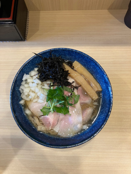 「ごわごわ麺煮干そば 900円」@中華そば よしかわ 熊谷店の写真