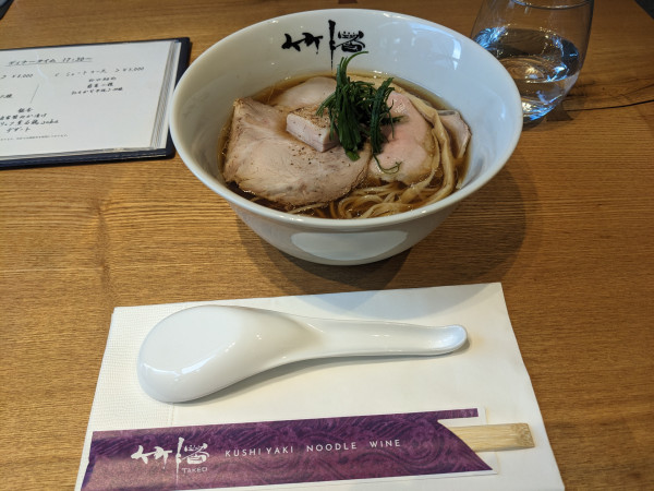 「醤油soba+まかない飯（クミンごはん）」@竹緒の写真