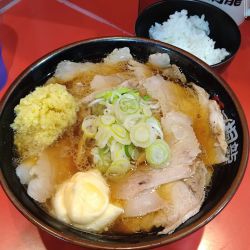 きりちゃんらーめん＋豚増し､生姜､マヨ