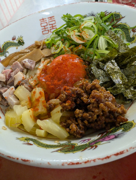 「油そば」@中華そば そのだの写真