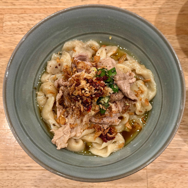 「手打スタミナ 生卵付き ¥1,300 ごはん ¥170」@だしと麺 遊泳の写真