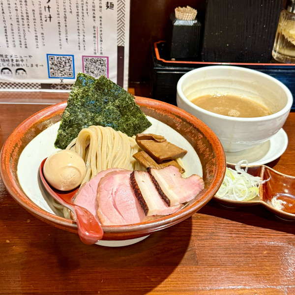 「特製つけ麺 大盛 ¥1,450」@長男、ほそのたかしの写真