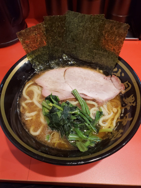 「ラーメン並」@横浜家系ラーメン 十三代目野中家の写真